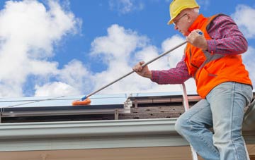 Crosslee soft wash roof cleaning